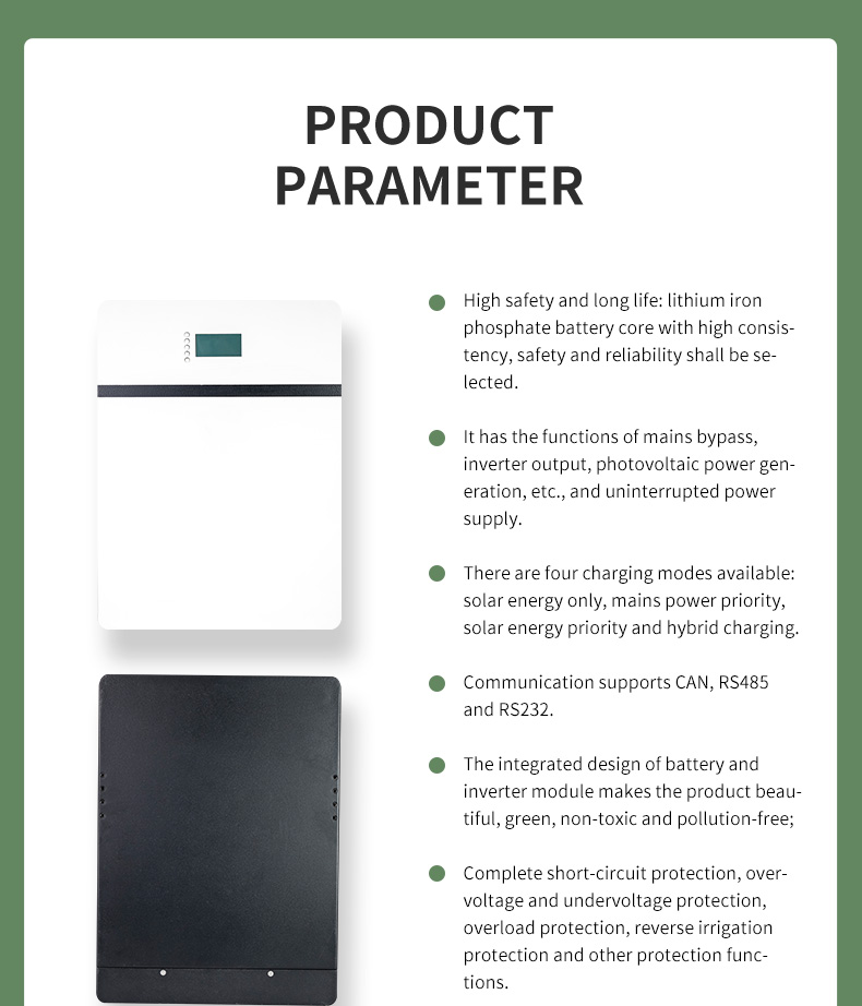 fuyesen wall mount home storage solar battery