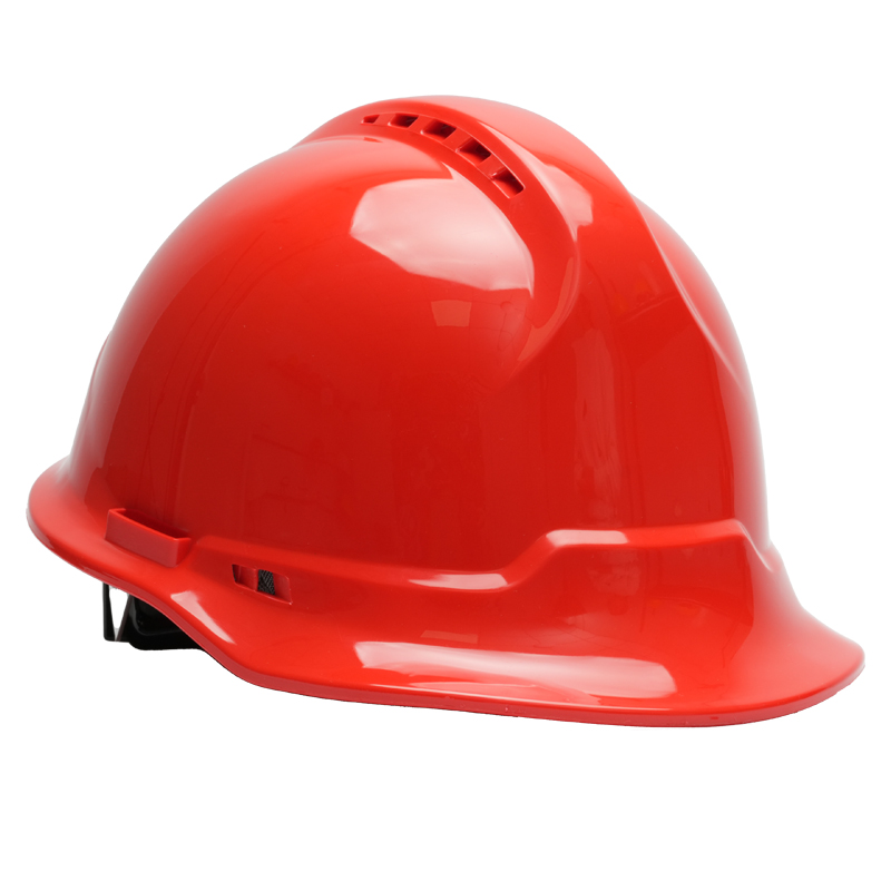 safety helmet red